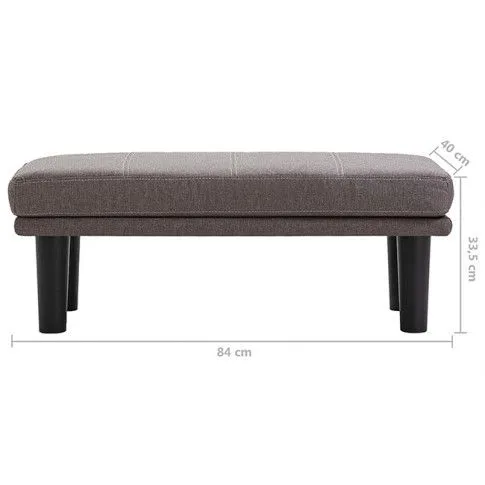 Szczegółowe zdjęcie nr 5 produktu Sofa rozkładana Vortex - taupe