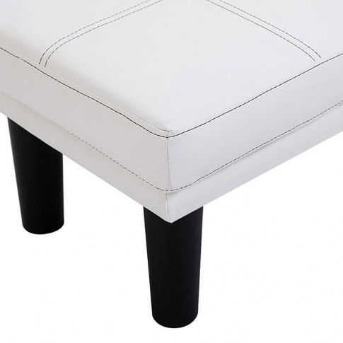 Szczegółowe zdjęcie nr 4 produktu Rozkładana sofa Mirja - biała