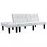 Rozkładana sofa Mirja - biała