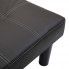 Szczegółowe zdjęcie nr 5 produktu Rozkładana sofa Mirja - czarna