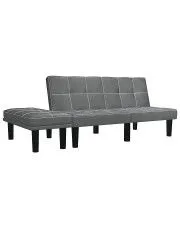 Rozkładana sofa Mirja - szara w sklepie Edinos.pl