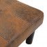 Szczegółowe zdjęcie nr 8 produktu Rozkładana sofa Mirja - brązowa