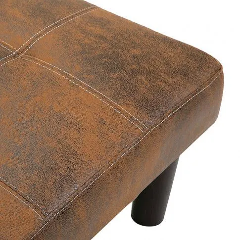 Szczegółowe zdjęcie nr 8 produktu Rozkładana sofa Vortex - brązowa