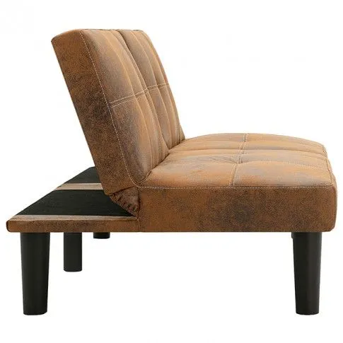 Szczegółowe zdjęcie nr 9 produktu Rozkładana sofa Vortex - brązowa