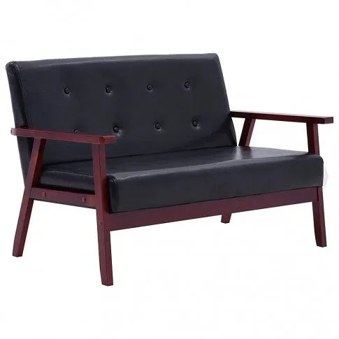 sofa retro vita2x czarna