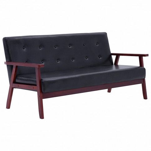sofa retro vita3x czarna