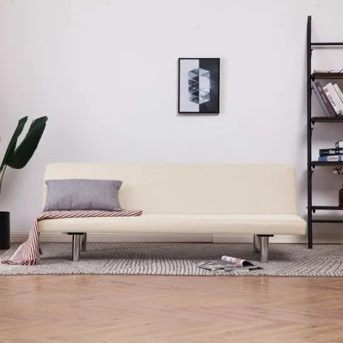 Szczegółowe zdjęcie nr 8 produktu Sofa minimalistyczna Vanger 2X – kremowa