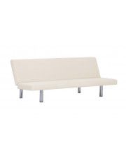 Sofa minimalistyczna Melwin 2X – kremowa w sklepie Edinos.pl