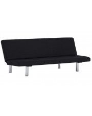 Sofa rozkładana Melwin 2X – czarna  w sklepie Edinos.pl