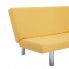 Szczegółowe zdjęcie nr 9 produktu Sofa tapicerowana Melwin 2X – żółta