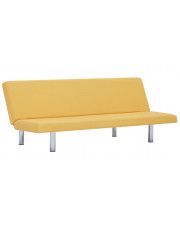 Sofa tapicerowana Melwin 2X – żółta w sklepie Edinos.pl