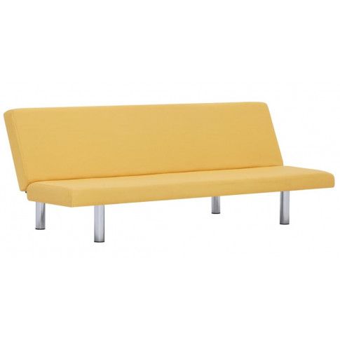 Zdjęcie produktu Sofa tapicerowana Melwin 2X – żółta.