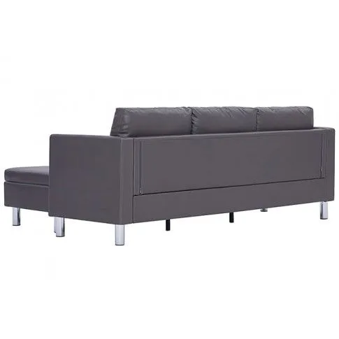 Zdjęcie atrakcyjna sofa Nario 4Q szara, szezlong - w sklepie Edinos.pl