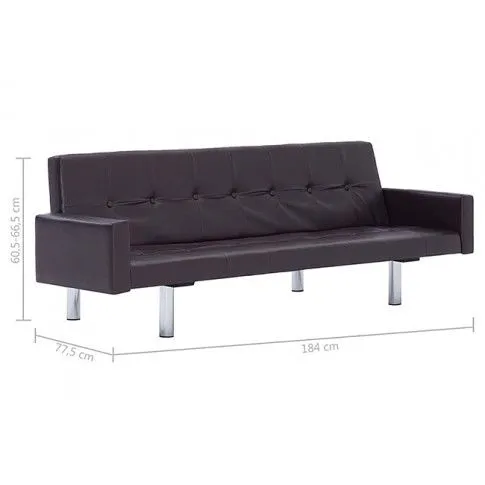 Zdjęcie rozkładana sofa Nesma 2x z podłokietnikami | Edinos.pl
