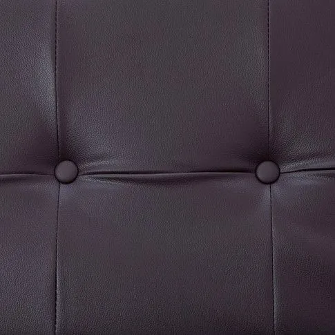Szczegółowe zdjęcie nr 7 produktu Rozkładana sofa Enya 2X z podłokietnikami -  brązowa