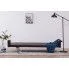 Szczegółowe zdjęcie nr 10 produktu Rozkładana sofa Nesma 2X z podłokietnikami -  brązowa
