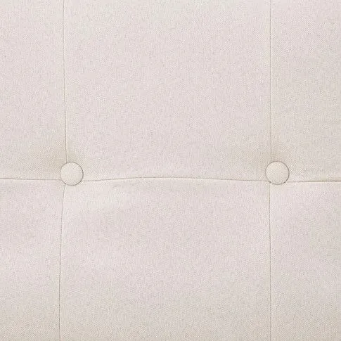 Szczegółowe zdjęcie nr 5 produktu Rozkładana sofa Enya  z podłokietnikami - kremowa