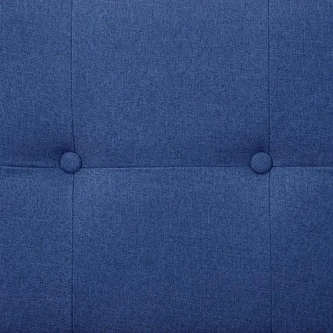 Fotografia Rozkładana sofa Enya  z podłokietnikami - niebieska z kategorii Kanapy i sofy