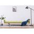 Szczegółowe zdjęcie nr 11 produktu Rozkładana sofa Nesma  z podłokietnikami - zielona