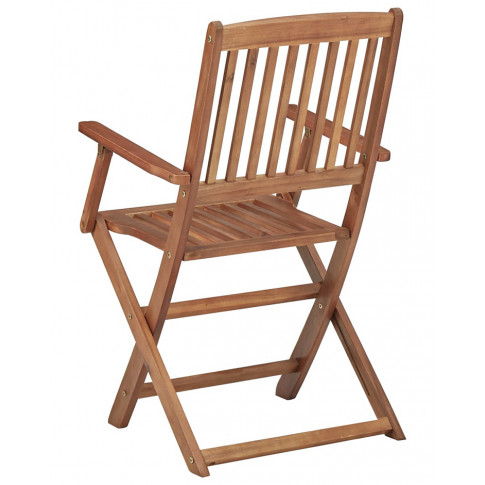 Szczegółowe zdjęcie nr 6 produktu Komplet składanych krzeseł ogrodowych Tony 4 szt.