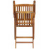 Szczegółowe zdjęcie nr 7 produktu Komplet składanych krzeseł ogrodowych Tony 4 szt.