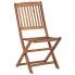 Zdjęcie składane krzesła ogrodowe z drewna akacji Mandy - sklep Edinos.pl