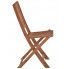 Szczegółowe zdjęcie nr 4 produktu Drewniane krzesła ogrodowe Mandy - 4 szt.