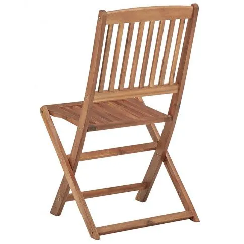 Szczegółowe zdjęcie nr 6 produktu Drewniane krzesła ogrodowe Mandy - 4 szt.