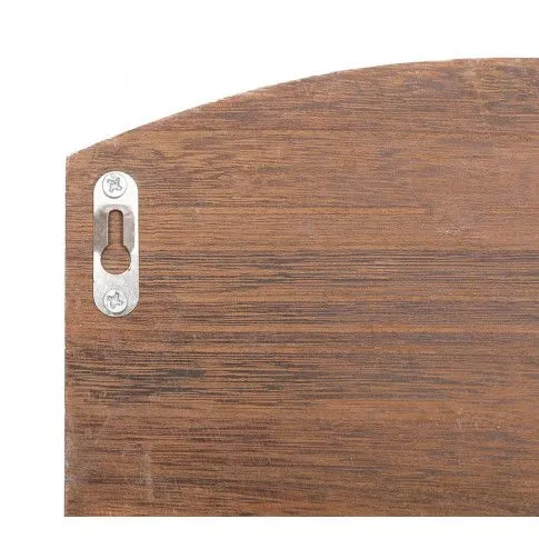 Szczegółowe zdjęcie nr 5 produktu Wieszak ścienny z szufladami Hollie - Brązowy