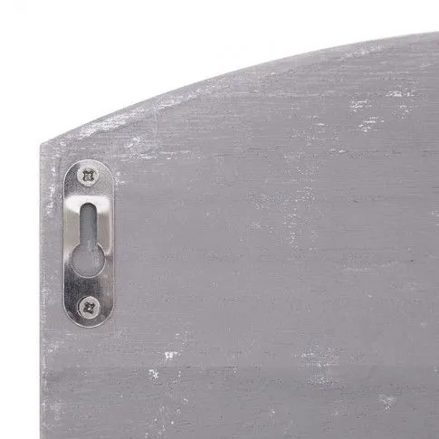 Szczegółowe zdjęcie nr 5 produktu Wieszak ścienny z szufladami Hollie - Szary