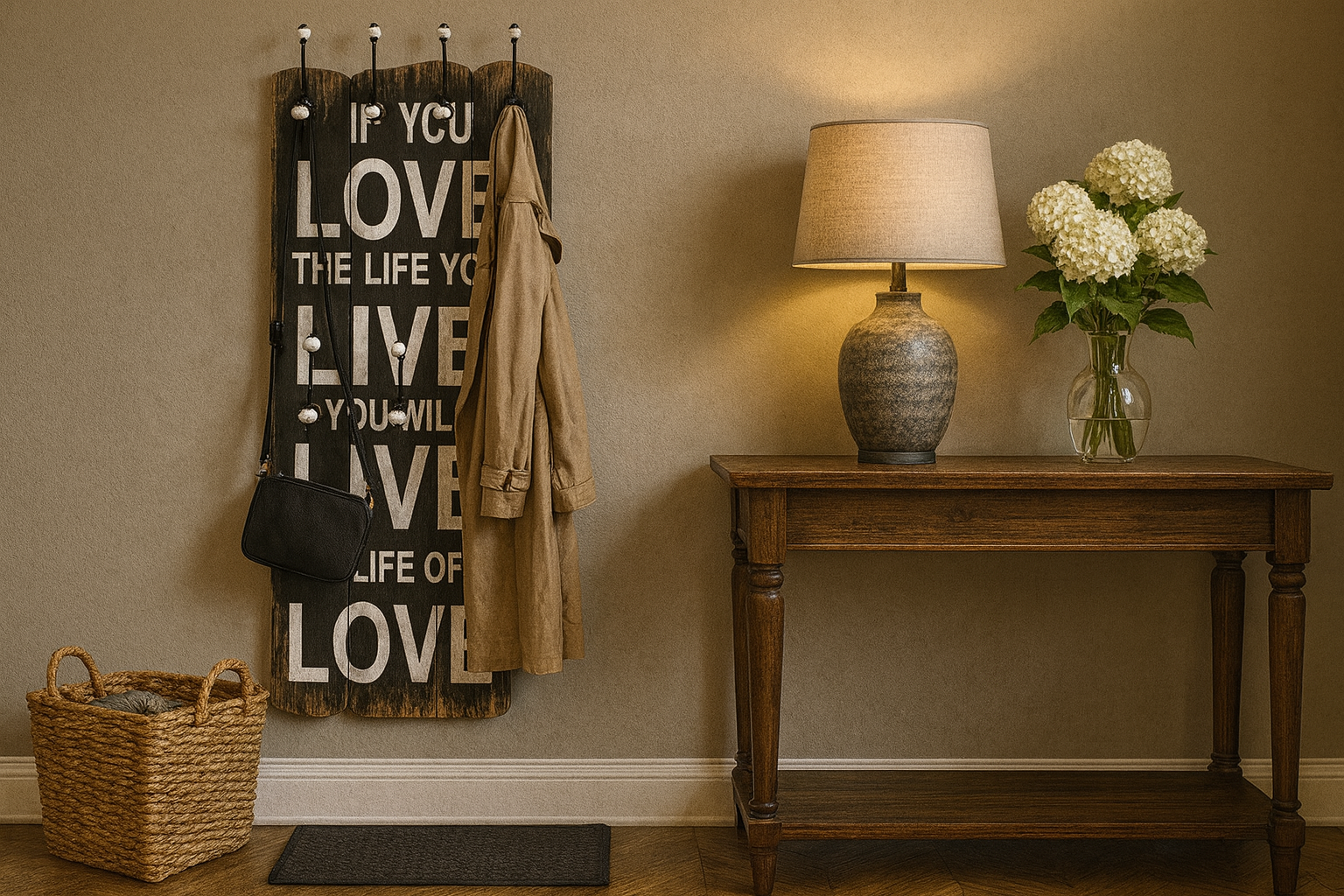 Aranżacja wnętrza z produktem