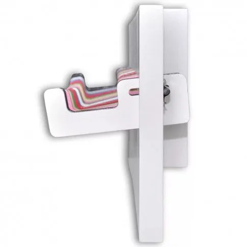 Szczegółowe zdjęcie nr 4 produktu Wieszak na ścianę w kształcie pianina z 16 kolorowymi haczykami