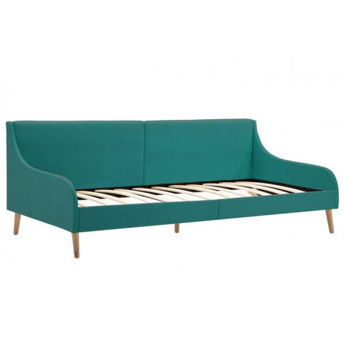 Zdjęcie produktu Zielona sofa z materacem - Fremen.