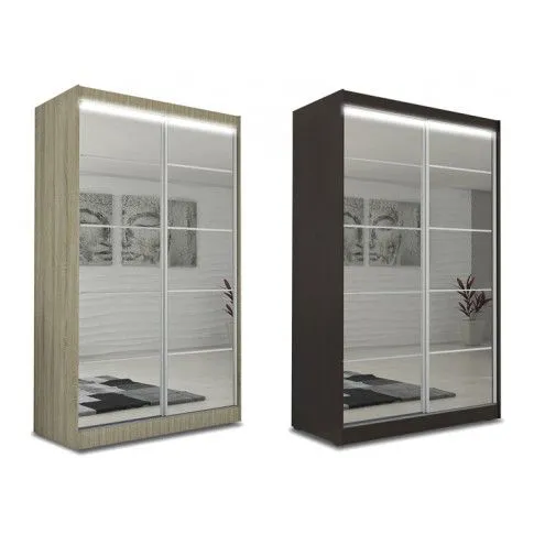 Szczegółowe zdjęcie nr 4 produktu Szafa przesuwna Canat 2X - wenge