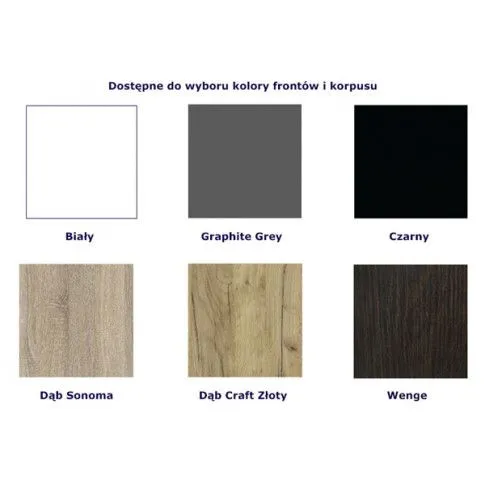 Szczegółowe zdjęcie nr 8 produktu Szafa przesuwna Canat 2X - wenge