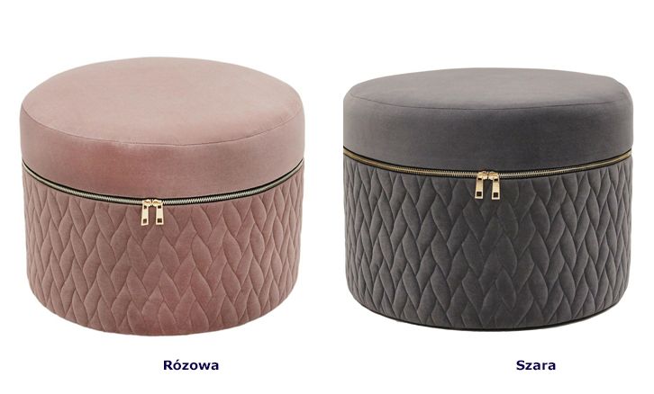 Otwierane pufy Lami - miękkie