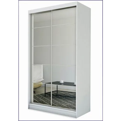 Zdjęcie biała szafa przesuwna do sypialni Canat 3X | Edinos.pl