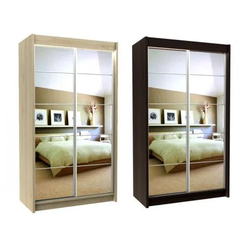 Szczegółowe zdjęcie nr 4 produktu Szafa przesuwna Canat 3X - biała