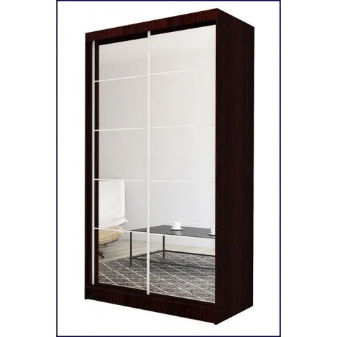 Zdjęcie szafa przesuwna wenge do sypialni Canat 3X | Edinos.pl