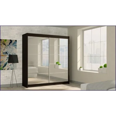 Szczegółowe zdjęcie nr 4 produktu Szafa przesuwna Canat 4X - wenge