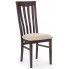 Zdjęcie produktu Krzesło drewniane Carter - ciemny orzech.