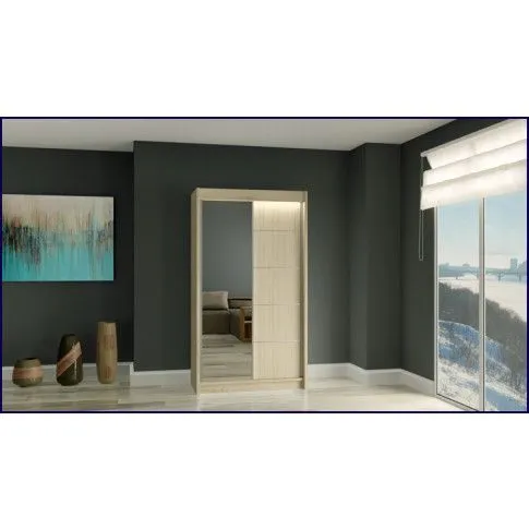 Zdjęcie szafa przesuwna z lustrem Ovos 2X | Edinos.pl