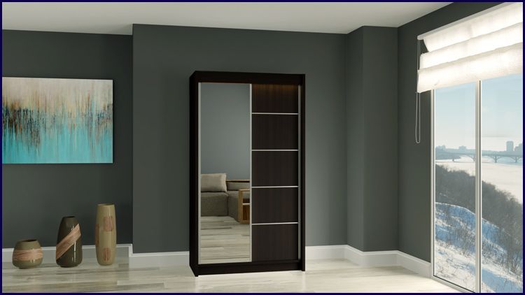 Szafa przesuwna z lustrem Ovos 2X