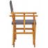 Szczegółowe zdjęcie nr 5 produktu Zestaw krzeseł reżyserskich ogrodowych Martin - szare