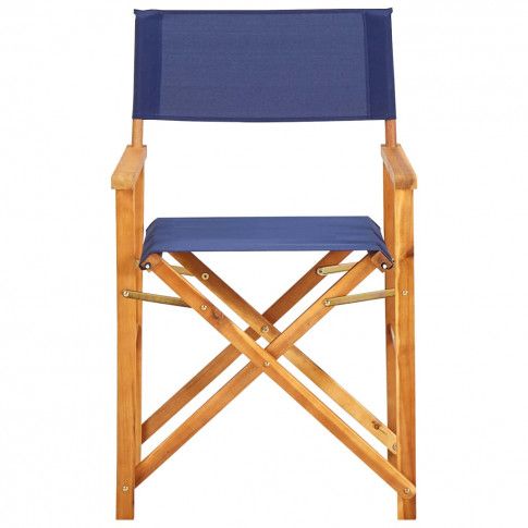 Szczegółowe zdjęcie nr 4 produktu Komplet krzeseł reżysera Martin - niebieskie
