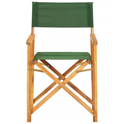 Szczegółowe zdjęcie nr 4 produktu Krzesła reżyserskie składane zestaw Martin -zielone