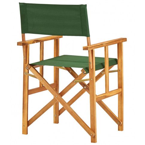 Szczegółowe zdjęcie nr 5 produktu Krzesło reżysera składane Martin - zielone