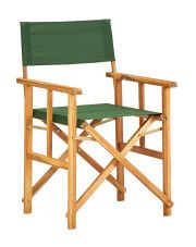 Krzesło reżysera składane Martin - zielone w sklepie Edinos.pl