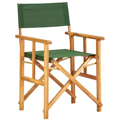 Zdjęcie produktu Krzesło reżysera składane Martin - zielone.