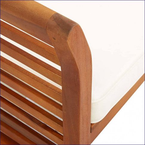 Szczegółowe zdjęcie nr 8 produktu Krzesła ogrodowe akacjowe Kioto 3X - 3szt